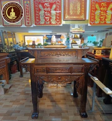 bàn thờ muồng 2 cấp 1m07
