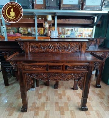 bàn thờ muồng 2 cấp 1m27