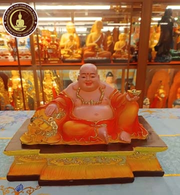 Di Lặc PoLy  Cam Vàng