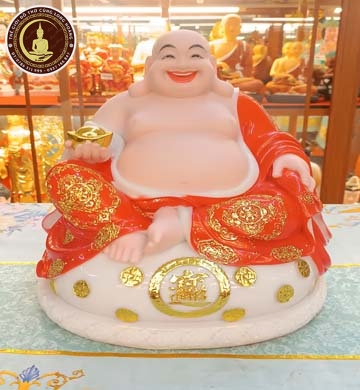Di Lặc Tụ Bảo Đá Đỏ