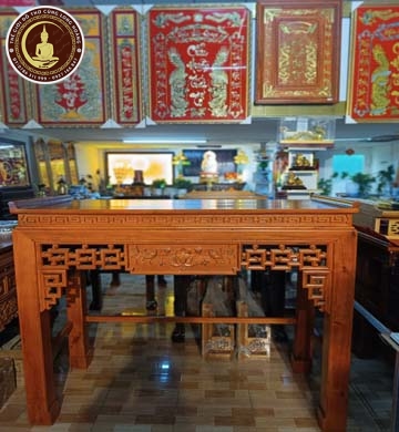 Bàn Thờ Gỗ Tràm(68x1m54)