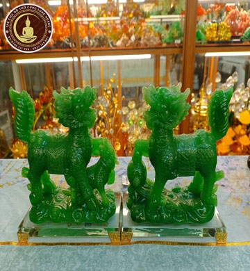 Tỳ Hưu Xanh Đế Kính