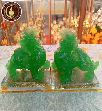 Tỳ Hưu Xanh Đế Kính